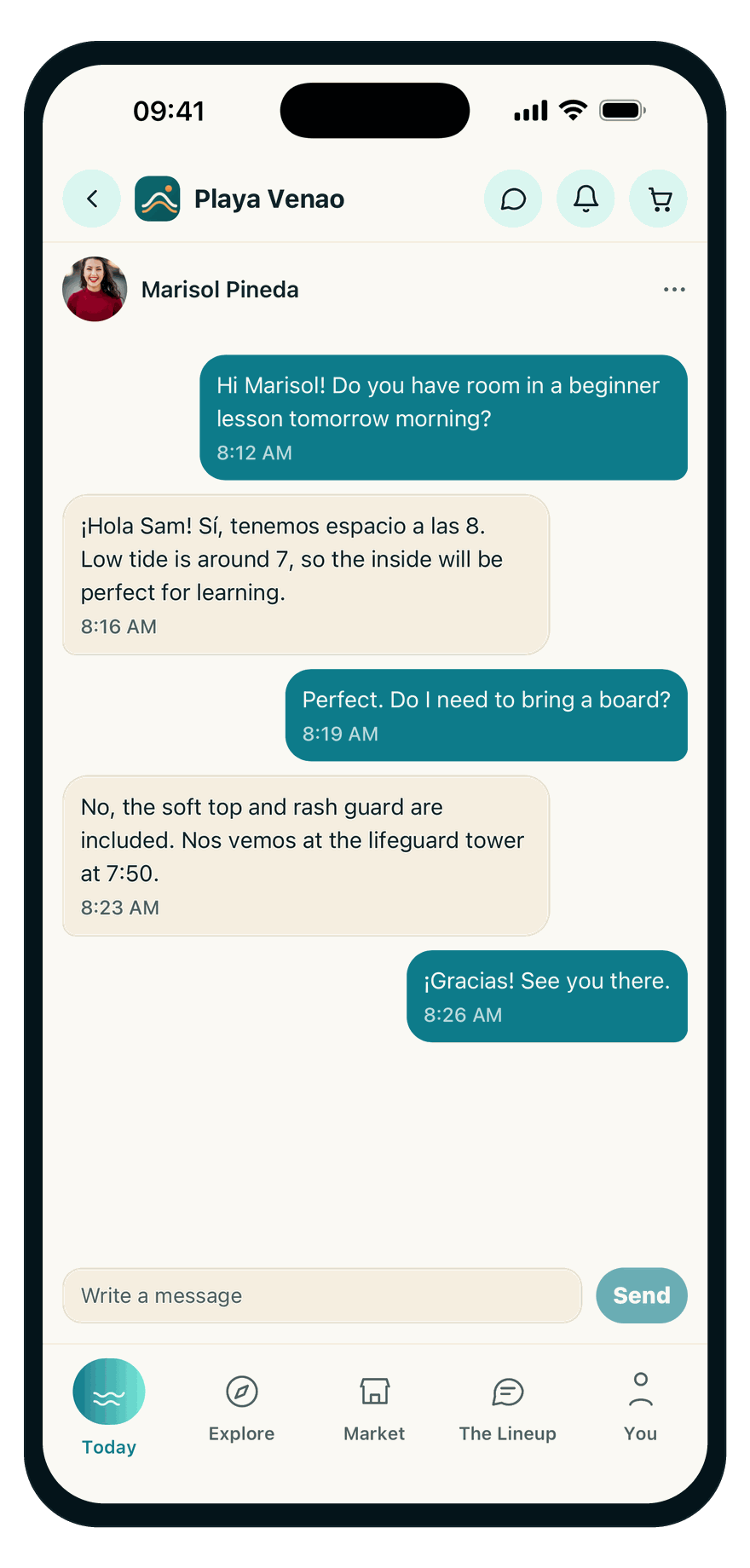 Consultas calificadas, entregadas al instante, en la app Coastly